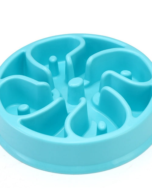 Load image into Gallery viewer, Anti-choke Bowl Plastic Dog Bowl Healthy Feeder
