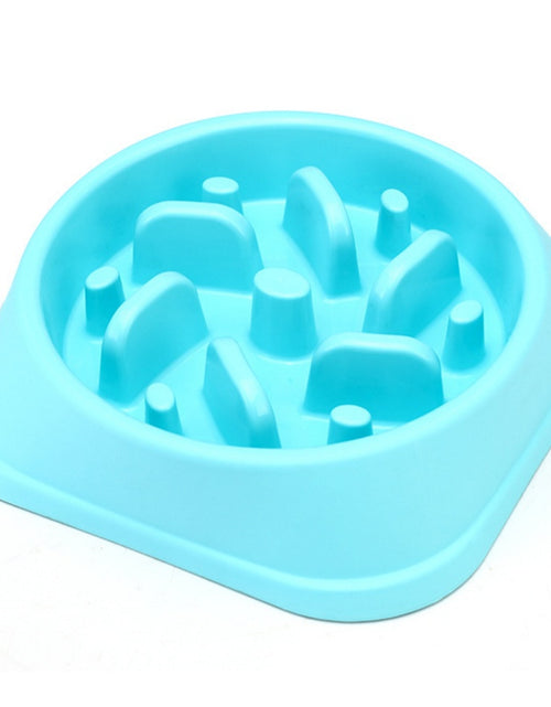 Load image into Gallery viewer, Anti-choke Bowl Plastic Dog Bowl Healthy Feeder
