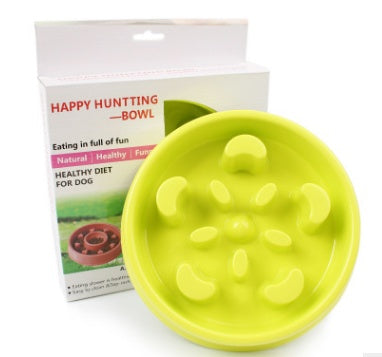 Load image into Gallery viewer, Anti-choke Bowl Plastic Dog Bowl Healthy Feeder
