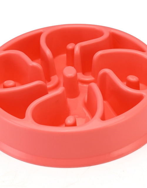 Load image into Gallery viewer, Anti-choke Bowl Plastic Dog Bowl Healthy Feeder
