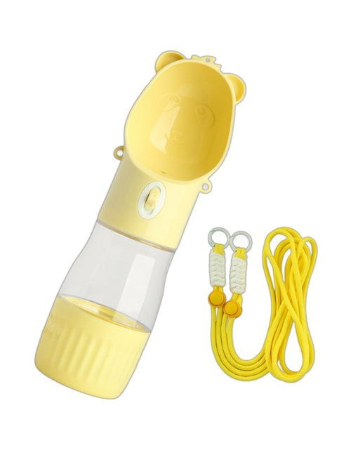 Load image into Gallery viewer, 2 In 1 Portable Dog Water Bottle For Small Big Dogs Cat Outdoor Leak-proof Puppy Drinking Bowl With Food Container Pets Feeder Pet Products
