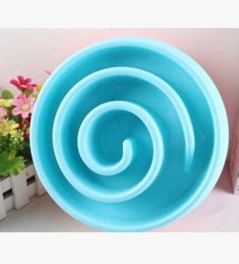 Load image into Gallery viewer, Anti-choke Bowl Plastic Dog Bowl Healthy Feeder
