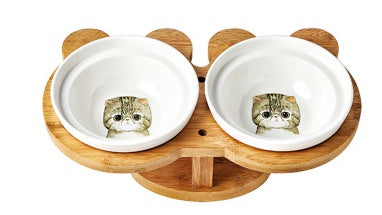 Load image into Gallery viewer, Ceramic Pet Products Cat Bowl
