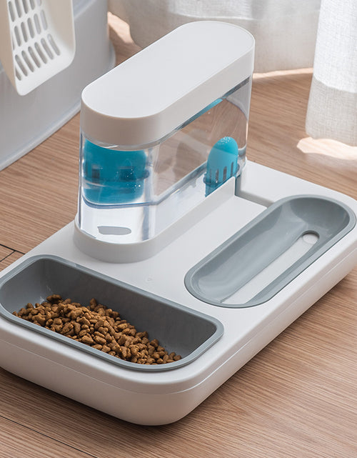Load image into Gallery viewer, automatic pet cat feeder water dispenser
