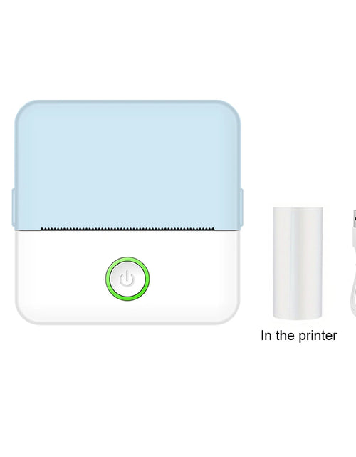 Load image into Gallery viewer, Mini Printer, Inkless Sticker Maker, Free Cut Small Pocket Printer, Portable Thermal Printer for Photo Journal Notes Memo
