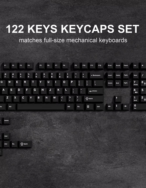 Load image into Gallery viewer, 138 Keys Retro Brown Gray PBT Keycap Double Shot Cherry Profile Key Caps for Cherry MX Switches Mechanical Gamer Keyboard
