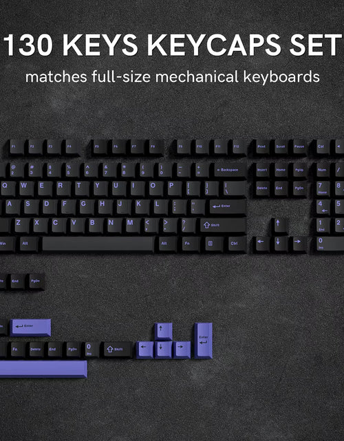 Load image into Gallery viewer, 138 Keys Retro Brown Gray PBT Keycap Double Shot Cherry Profile Key Caps for Cherry MX Switches Mechanical Gamer Keyboard
