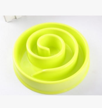Load image into Gallery viewer, Anti-choke Bowl Plastic Dog Bowl Healthy Feeder
