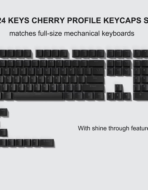 Load image into Gallery viewer, 138 Keys Retro Brown Gray PBT Keycap Double Shot Cherry Profile Key Caps for Cherry MX Switches Mechanical Gamer Keyboard
