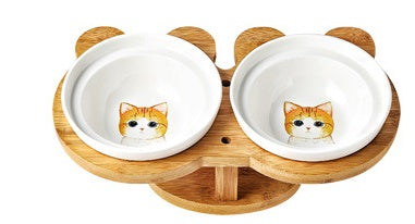 Load image into Gallery viewer, Ceramic Pet Products Cat Bowl
