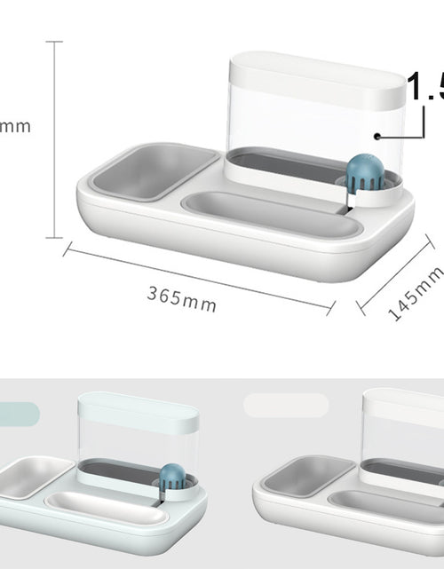 Load image into Gallery viewer, automatic pet cat feeder water dispenser
