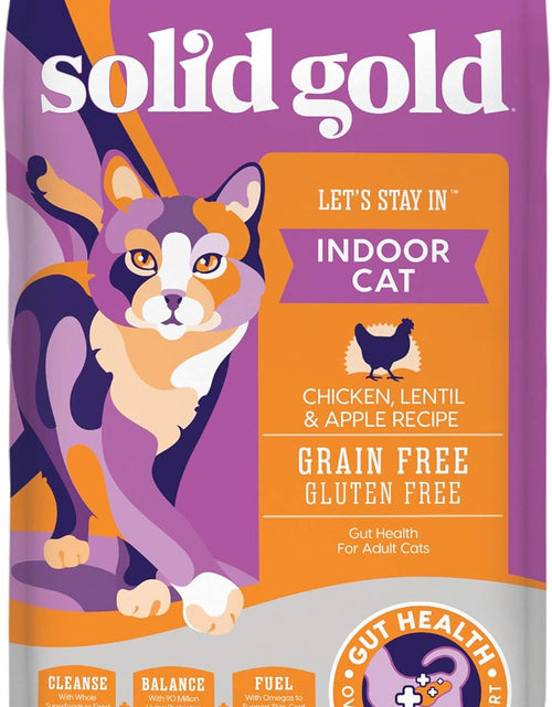 Load image into Gallery viewer, - Let’S Stay in - Grain-Free - Indoor Formula Dry Cat Food with Superfoods - Hairball Control - Protected Probiotic Blends - Holistic Food for Adult Cats
