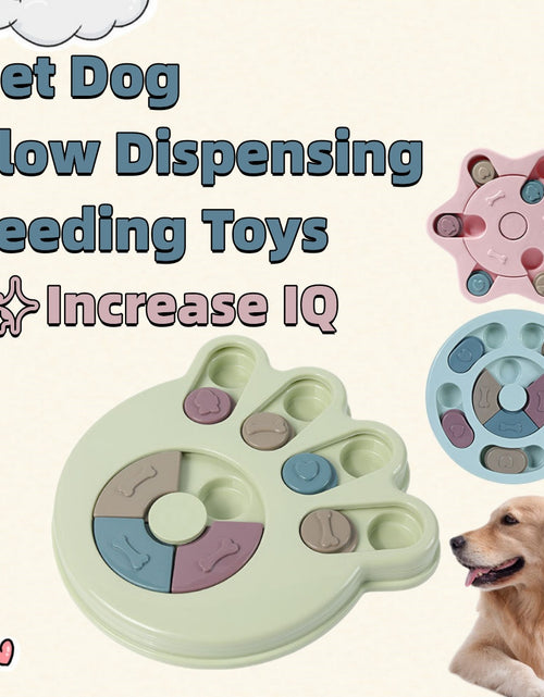 Load image into Gallery viewer, Dog Puzzle Toys Increase IQ Interactive Slow Dispensing Feeding Dog Training Games Feeder For Small Medium Dog Pet Training Toy

