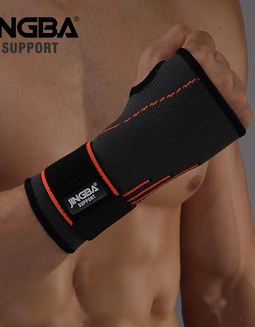 Load image into Gallery viewer, 1PCS High Quality Sport Protective Gear Boxing Hand Wraps Support+Weightlifting Bandage Wristband Support
