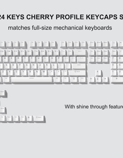 Load image into Gallery viewer, 138 Keys Retro Brown Gray PBT Keycap Double Shot Cherry Profile Key Caps for Cherry MX Switches Mechanical Gamer Keyboard
