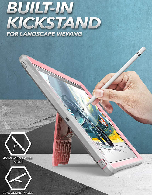 Load image into Gallery viewer, Unicorn Beetle Pro Series Case for Ipad 10.2 (2021/2020/2019), with Built-In Screen Protector Protective Case for Ipad 9Th Generation/8Th Generation/7Th Generation (Rosegold)
