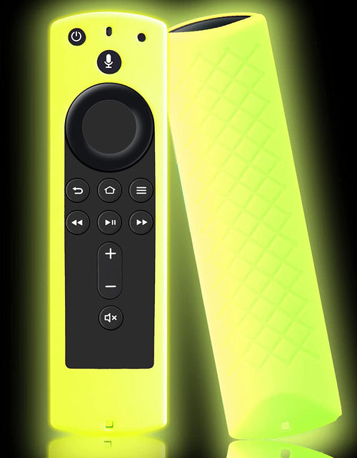Load image into Gallery viewer, Covers for All-New Alexa Voice Remote for Fire TV Stick 4K, Fire TV Stick (2Nd Gen), Fire TV (3Rd Gen) Shockproof Protective Silicone Case - Chartreus
