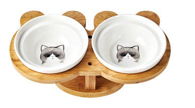 Load image into Gallery viewer, Ceramic Pet Products Cat Bowl
