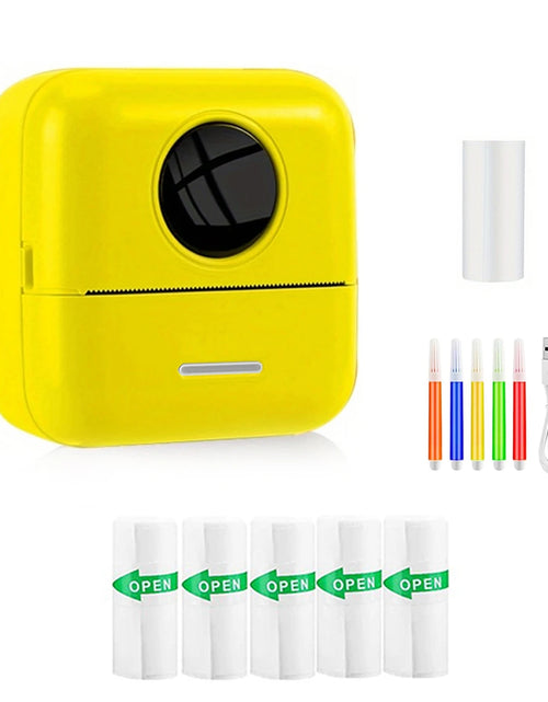 Load image into Gallery viewer, Mini Printer, Inkless Sticker Maker, Free Cut Small Pocket Printer, Portable Thermal Printer for Photo Journal Notes Memo
