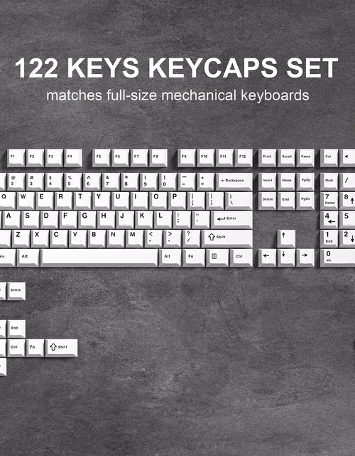 Load image into Gallery viewer, 138 Keys Retro Brown Gray PBT Keycap Double Shot Cherry Profile Key Caps for Cherry MX Switches Mechanical Gamer Keyboard
