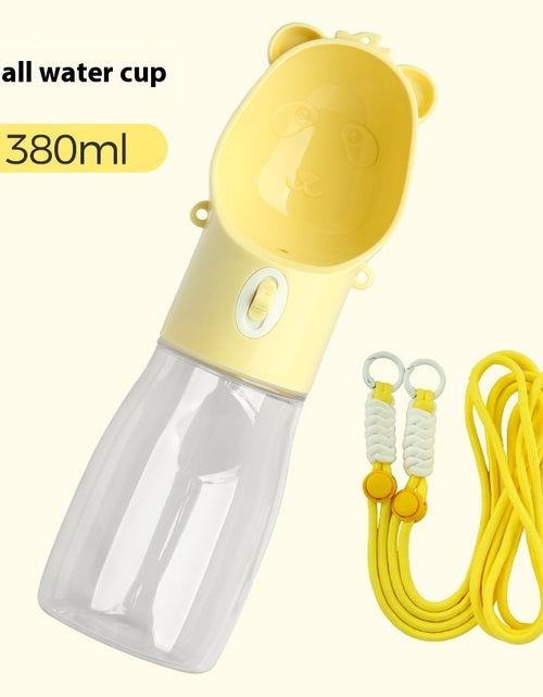 Load image into Gallery viewer, 2 In 1 Portable Dog Water Bottle For Small Big Dogs Cat Outdoor Leak-proof Puppy Drinking Bowl With Food Container Pets Feeder Pet Products
