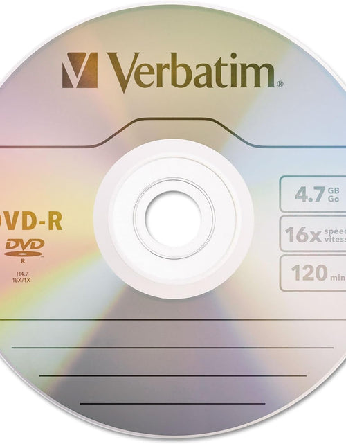 Load image into Gallery viewer, DVD-R Blank Discs AZO Dye 4.7GB 16X Recordable Disc - 100 Pack Spindle
